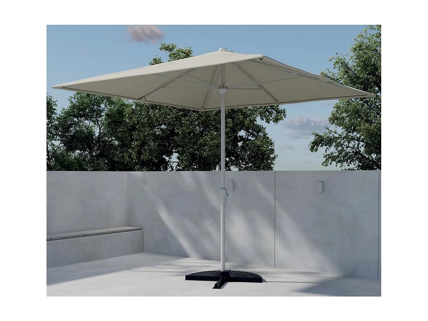 Leeds parasol beige.