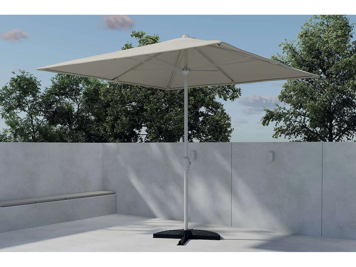 Leeds parasol beige.