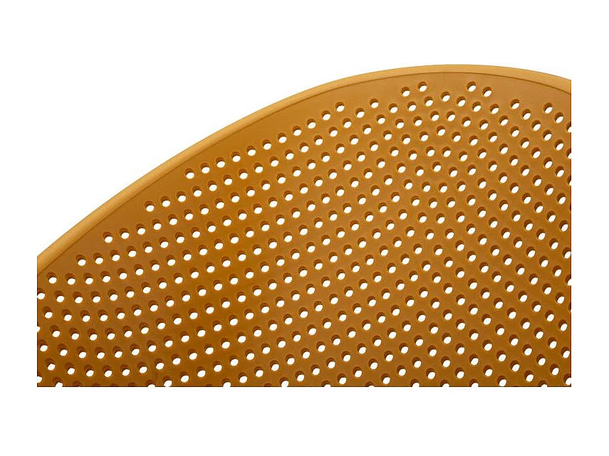 Ensemble de chaises ibiza moutarde 2 pièces 59x59x83 (hauteur d'assise cm 45)