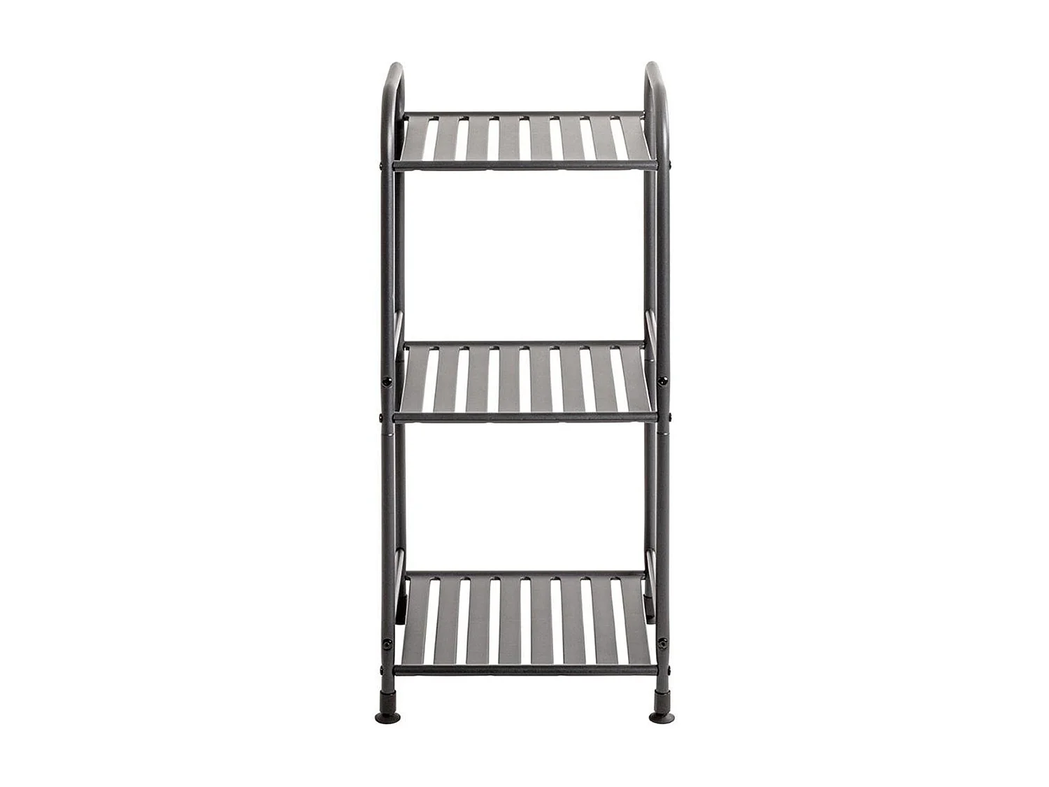 Étagère Design 3 Niveaux "Bonnie" 78cm Anthracite