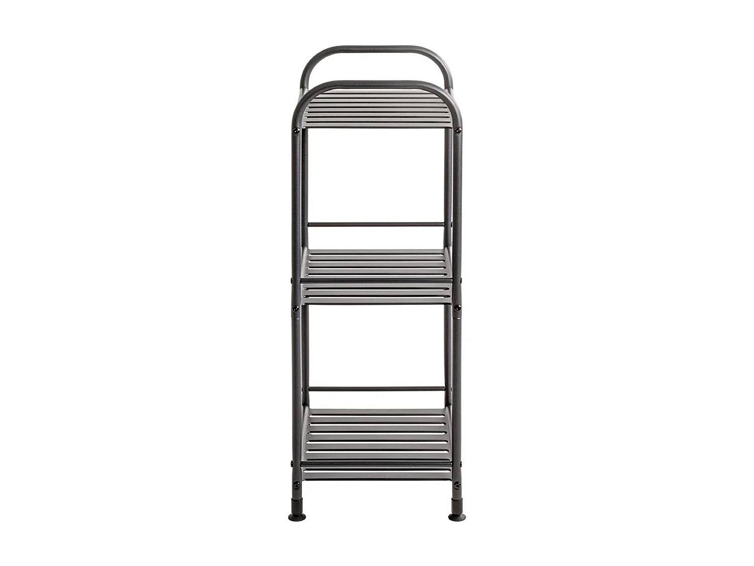 Étagère Design 3 Niveaux "Bonnie" 78cm Anthracite