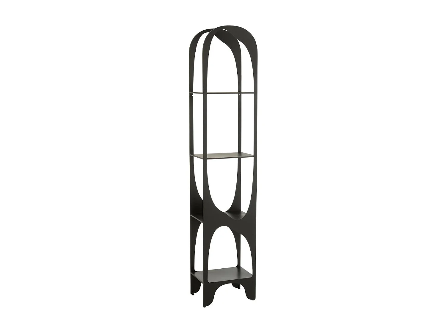 Étagère Design en Métal "Var" 200cm Noir