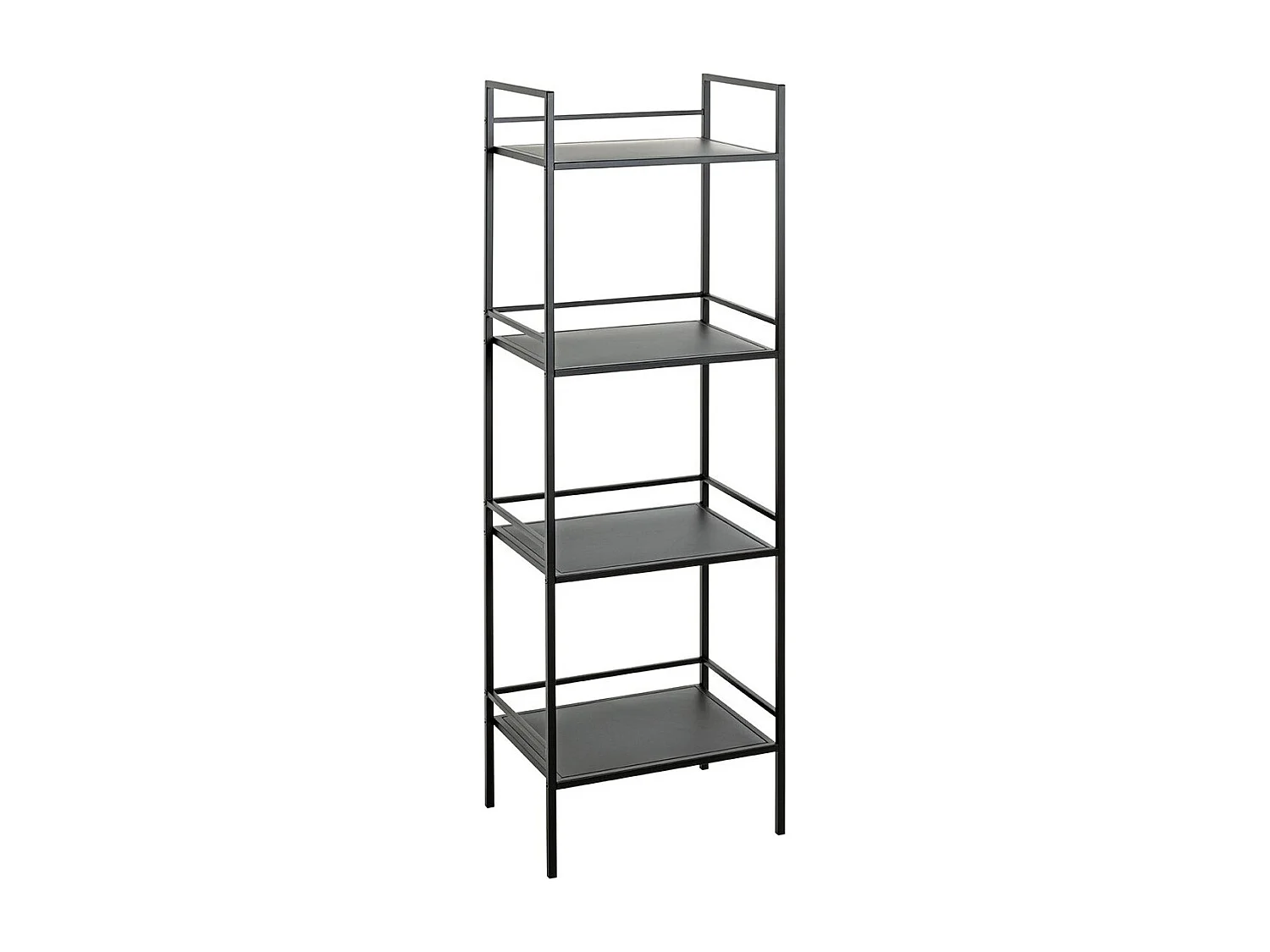 Étagère Design 4 Niveaux "Annie" 128cm Noir