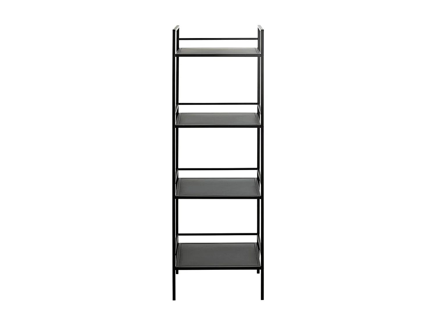 Étagère Design 4 Niveaux "Annie" 128cm Noir