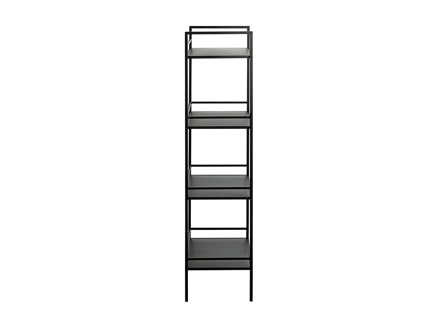 Étagère Design 4 Niveaux "Annie" 128cm Noir