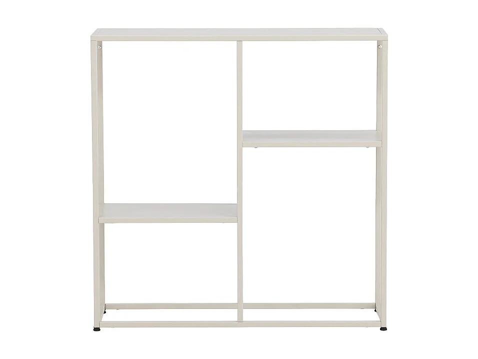 Étagère 3 Niveaux en Métal "Staal" 80cm Beige