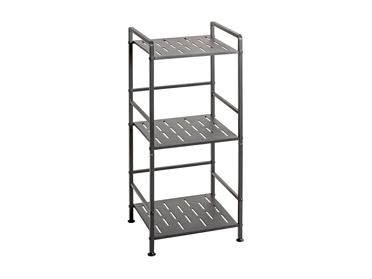 Étagère Design 3 Niveaux "Ombre" 74cm Anthracite