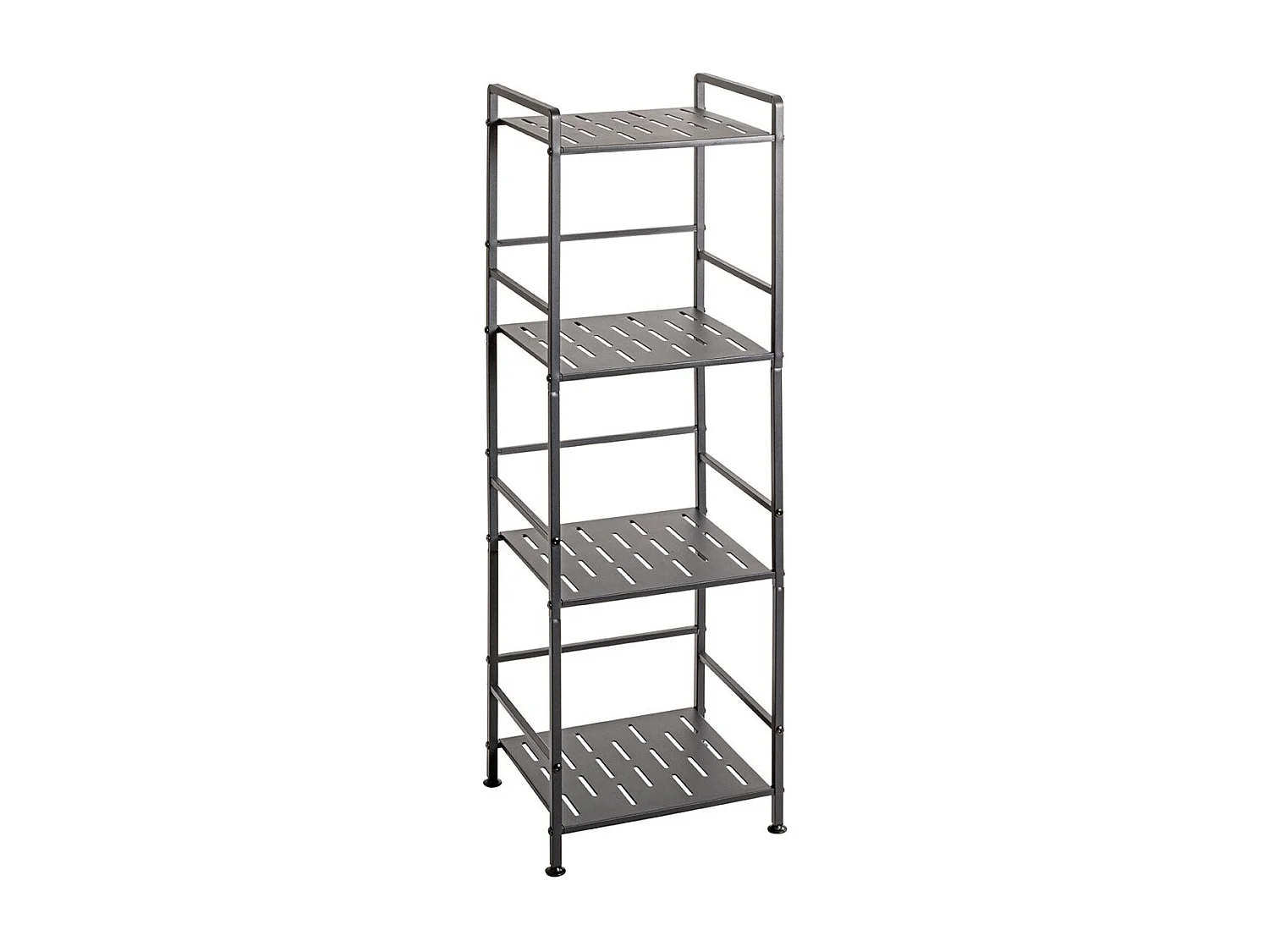 Étagère Design 4 Niveaux "Ombre" 106cm Anthracite