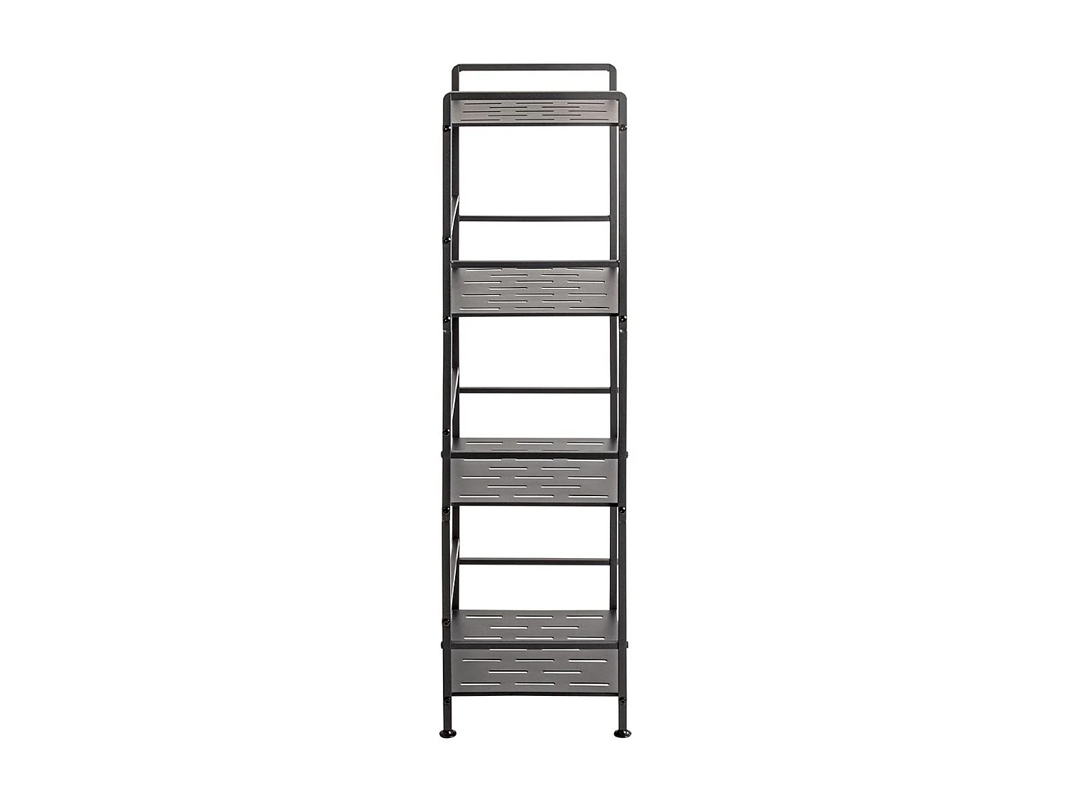 Étagère Design 4 Niveaux "Ombre" 106cm Anthracite