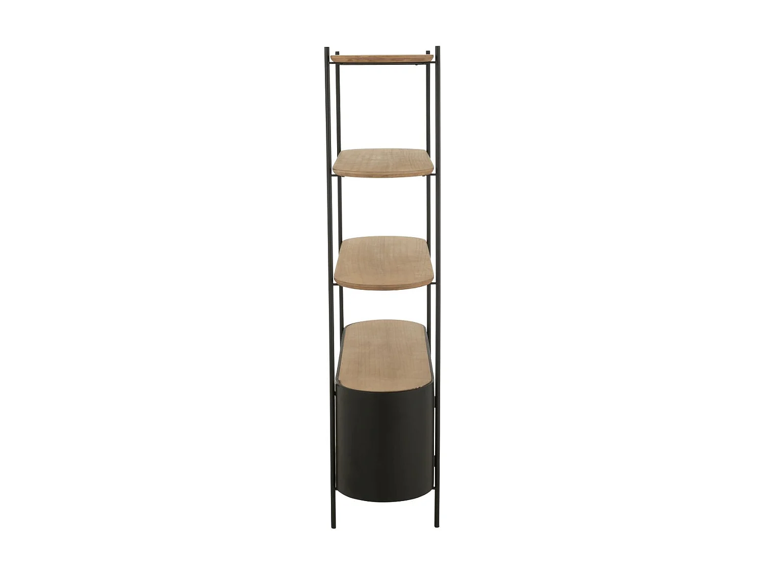 Étagère 4 Niveaux "Bya" 173cm Naturel