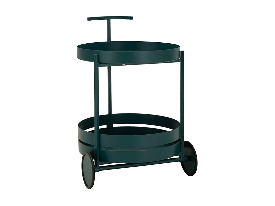 Chariot de bar saturn dove teal cm 40x49,5x61