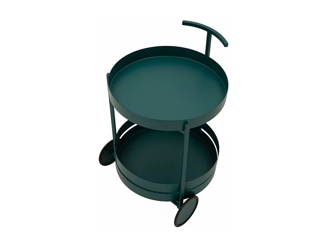 Chariot de bar saturn dove teal cm 40x49,5x61