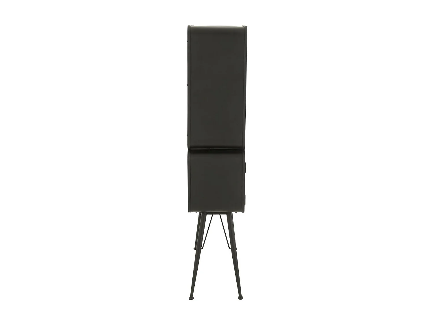 Étagère 2 Portes "Courchevel" 160cm Noir