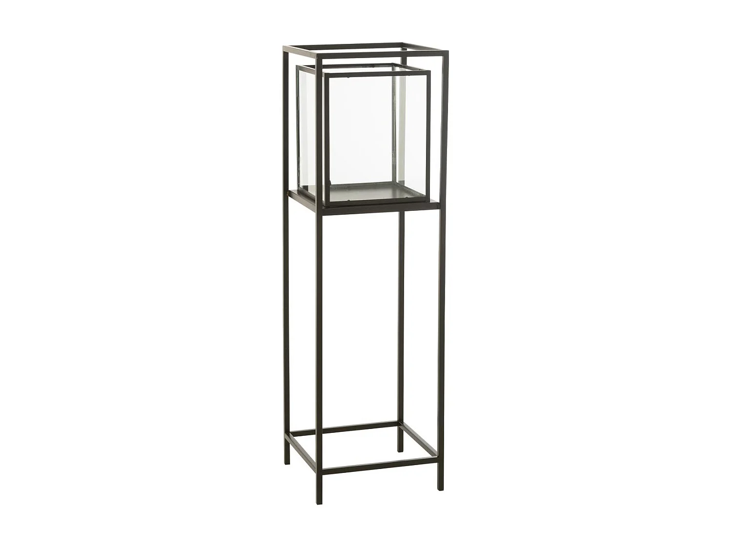 Photophore Design en Métal "Henry" 100cm Noir