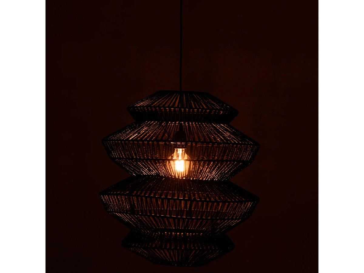 Suspension Design "Corde" 57cm Noir