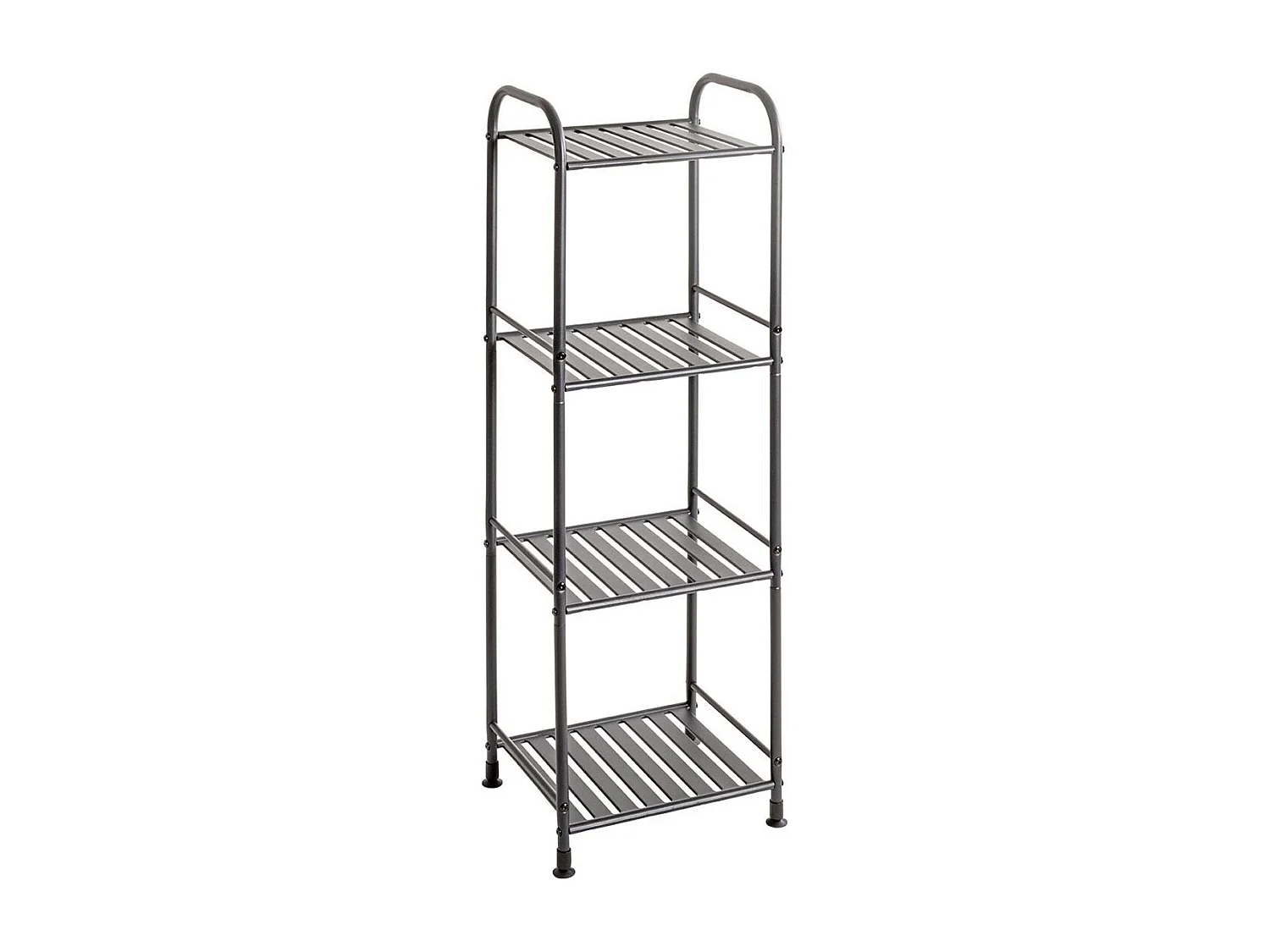 Étagère Design 4 Niveaux "Bonnie" 108cm Anthracite