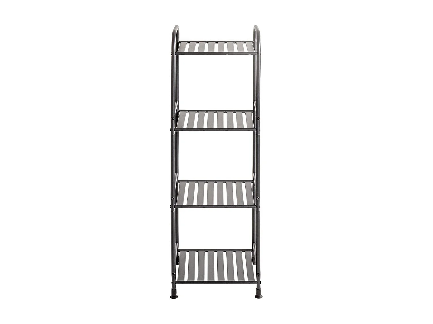 Étagère Design 4 Niveaux "Bonnie" 108cm Anthracite