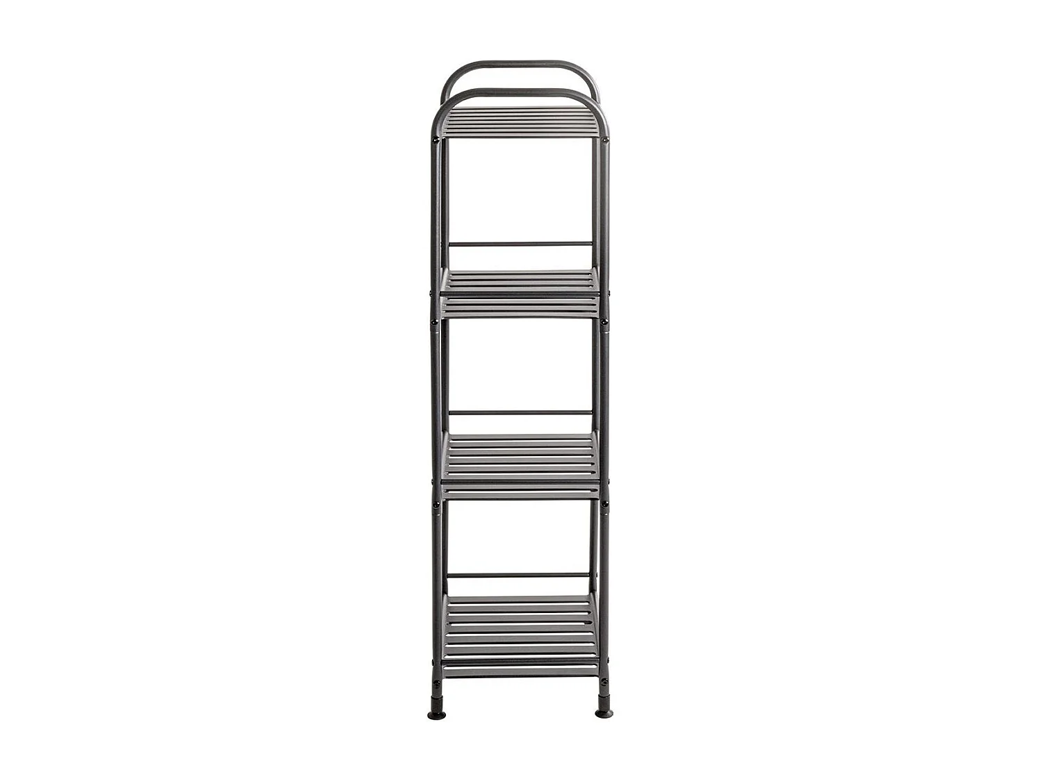 Étagère Design 4 Niveaux "Bonnie" 108cm Anthracite