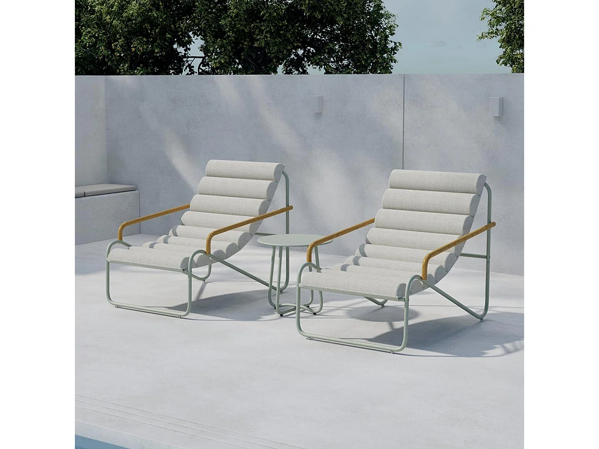 Ithaka Loungeset grün.