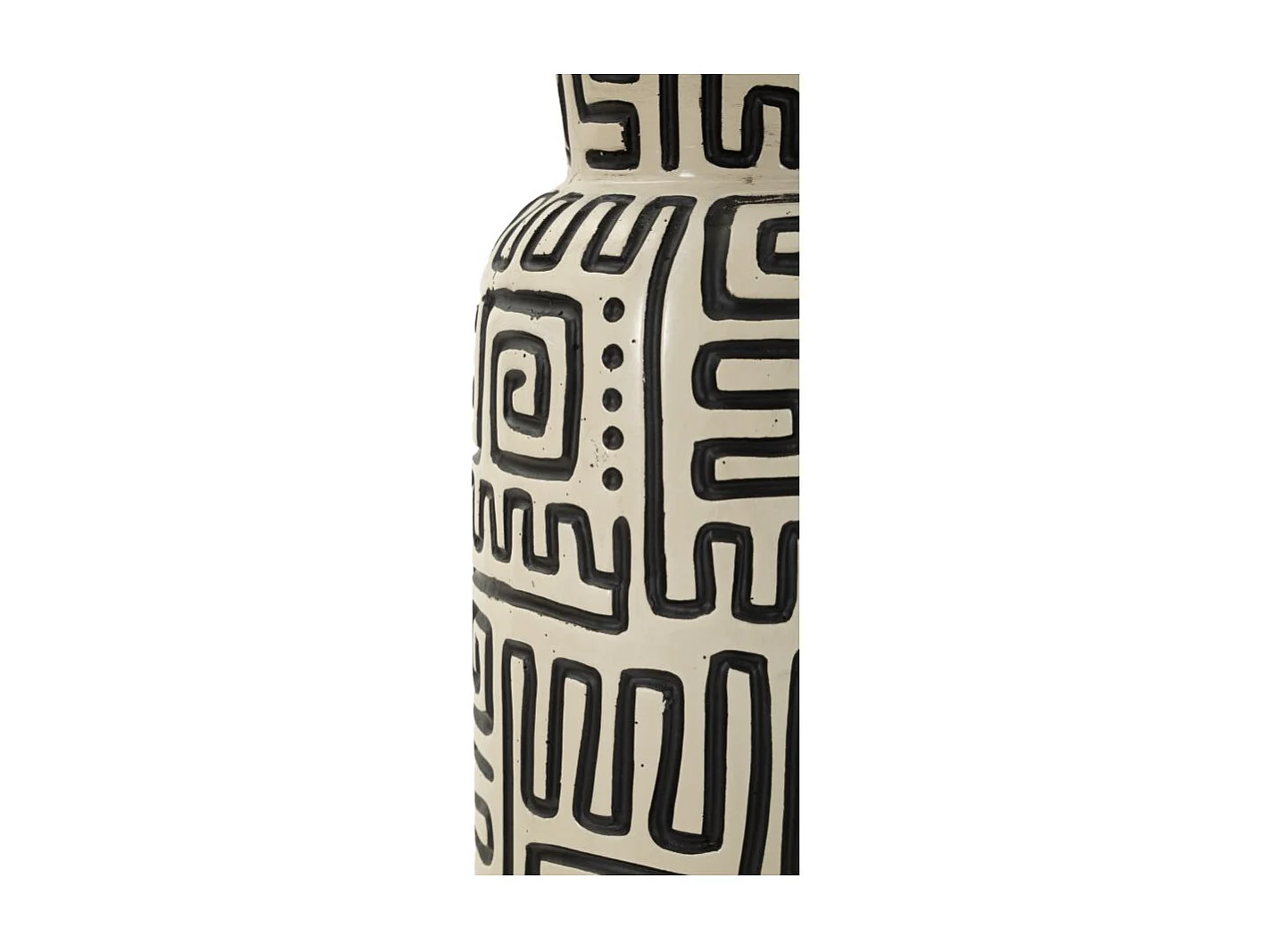Lampe Design "Nairobi" 145cm Blanc & Noir