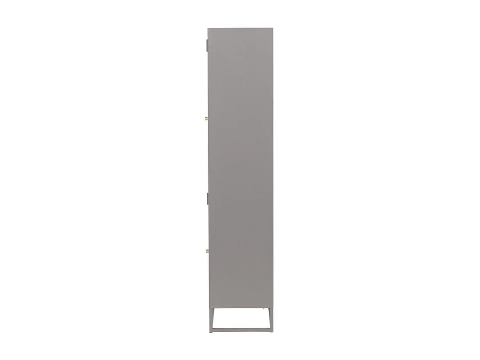 Vaisselier 4 Portes "Bakal" 190cm Gris