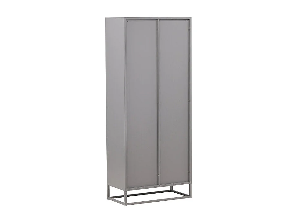 Vaisselier 4 Portes "Bakal" 190cm Gris