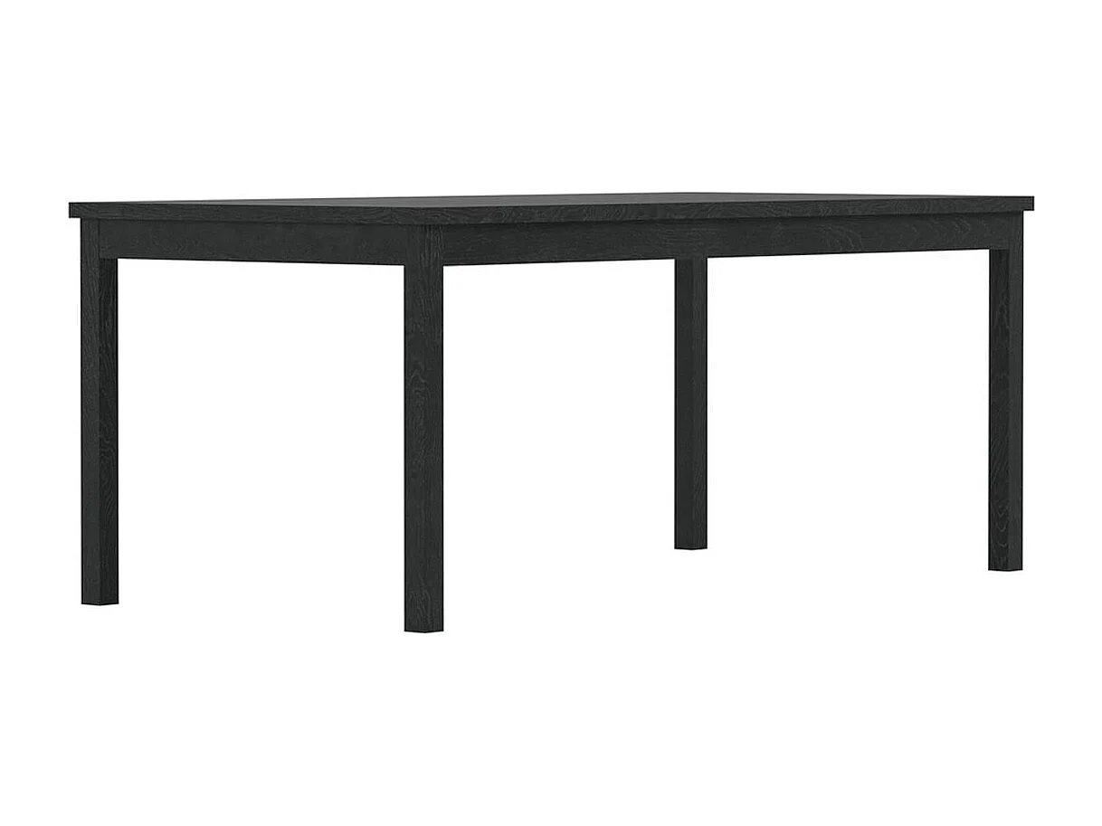 Table de Jardin en Teck "Kenya" 180cm Noir