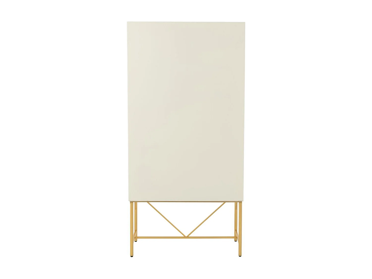 Armoire Design 2 Portes "Blaine" 90cm Blanc