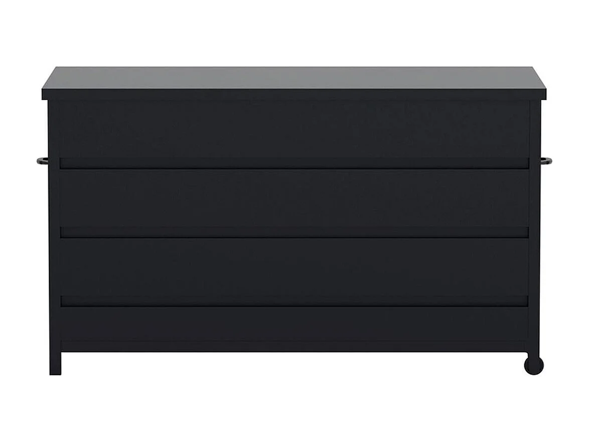 Coffre de Jardin "Nisis" 130cm Noir