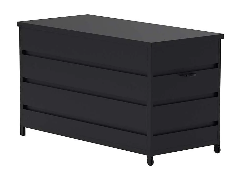Coffre de Jardin "Nisis" 130cm Noir