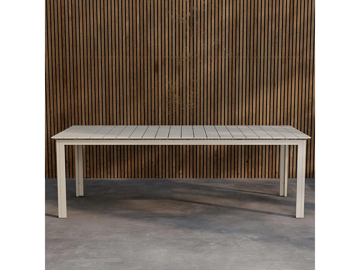 Table de Jardin Extensible "Levels" 229-310cm Beige