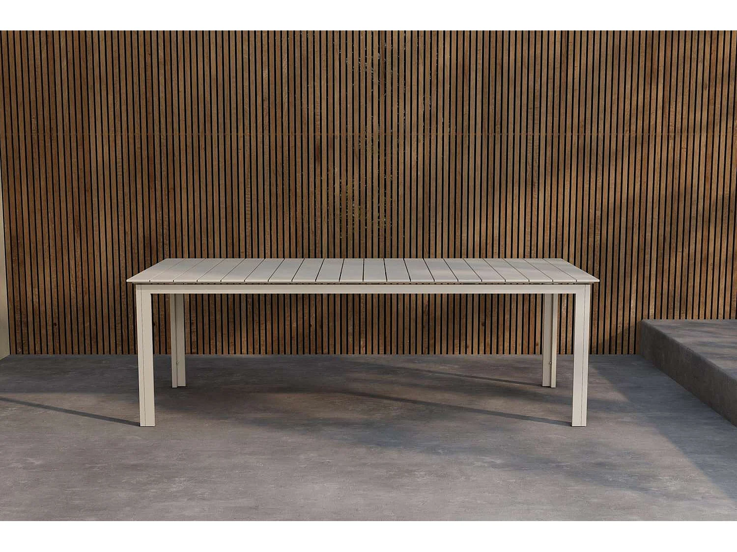 Table de Jardin Extensible "Levels" 229-310cm Beige