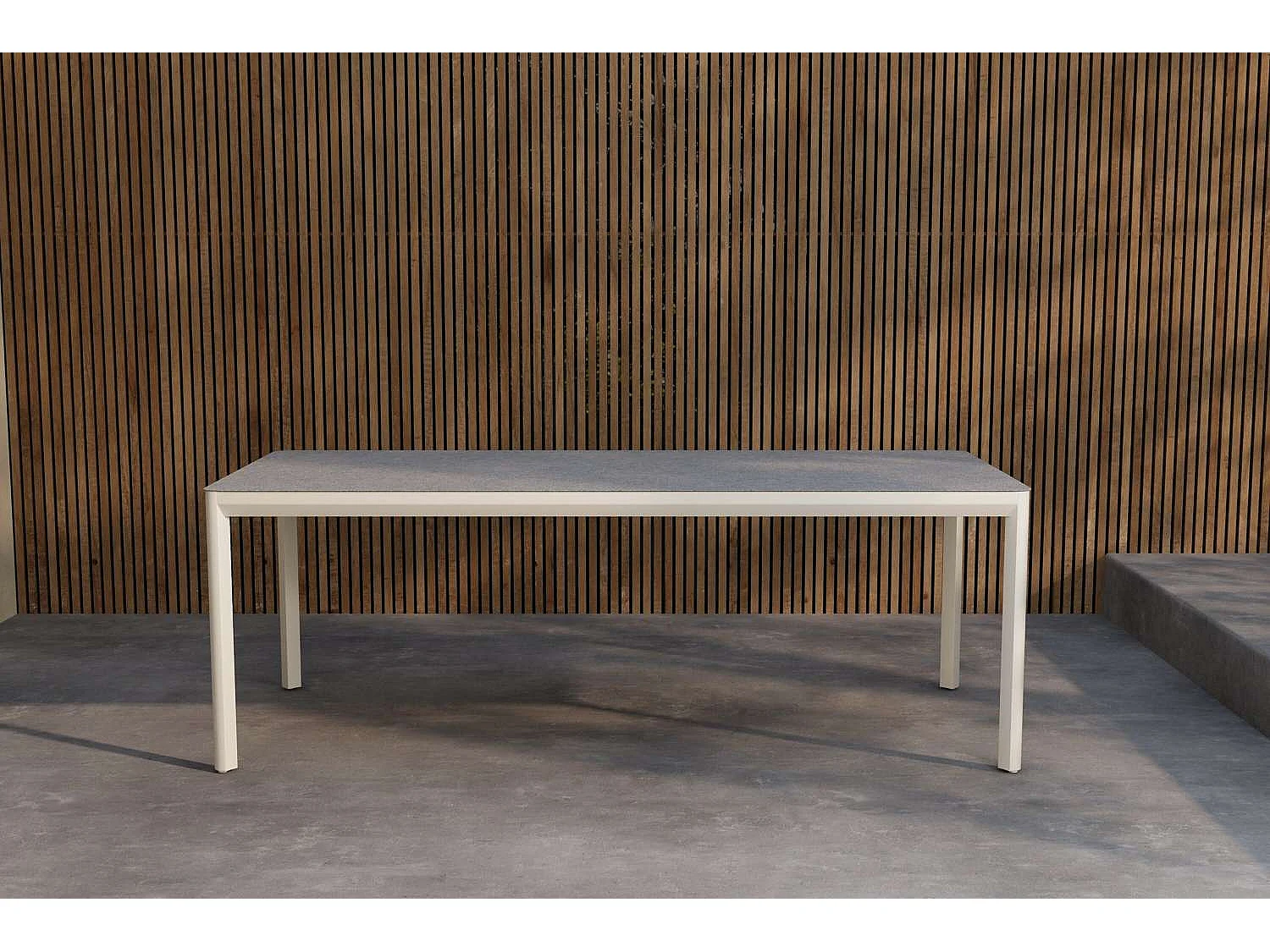 Table de Jardin "Lino"  220cm Beige
