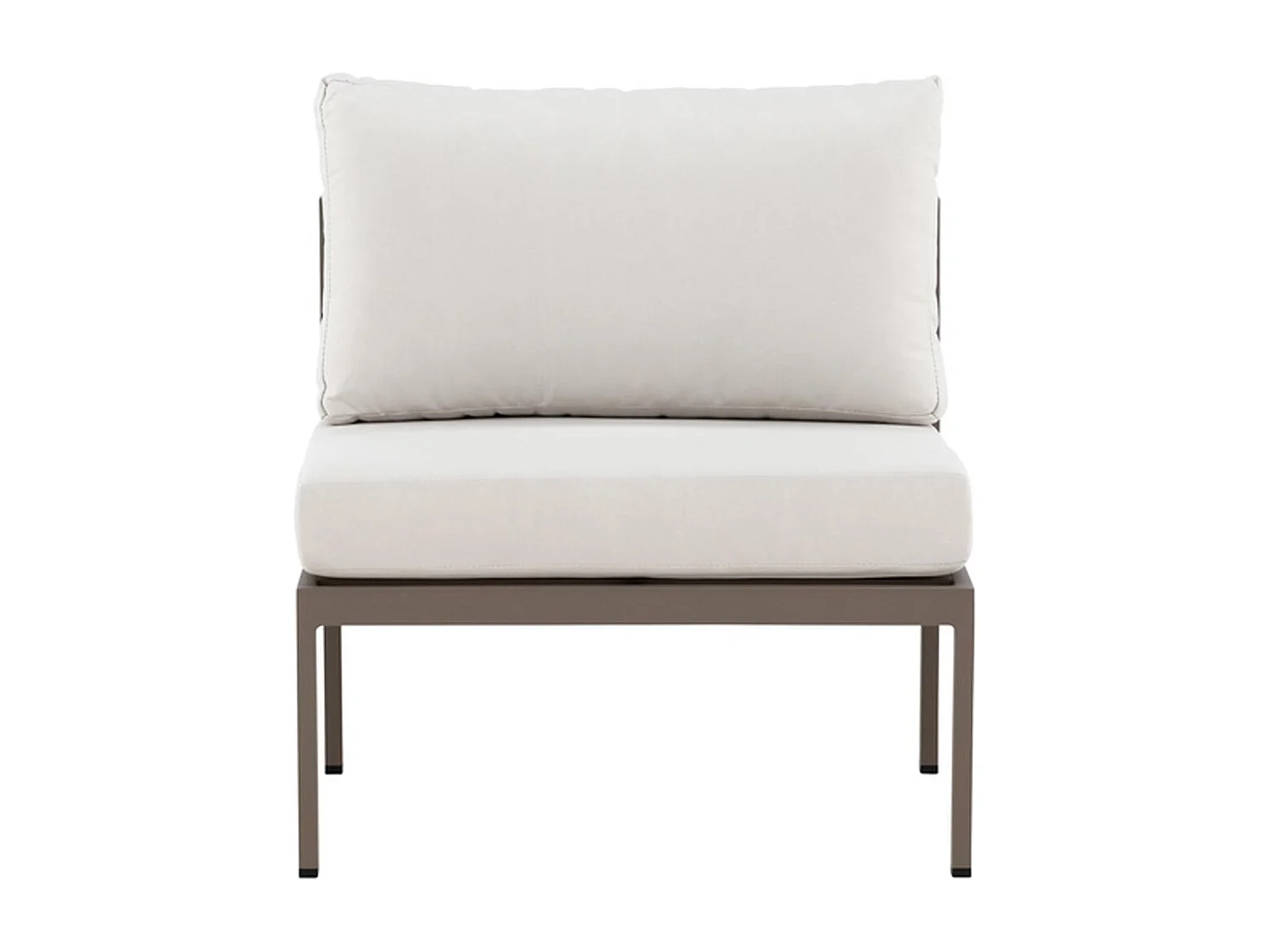 Module Canapé de Jardin "Copacabana" 74cm Marron