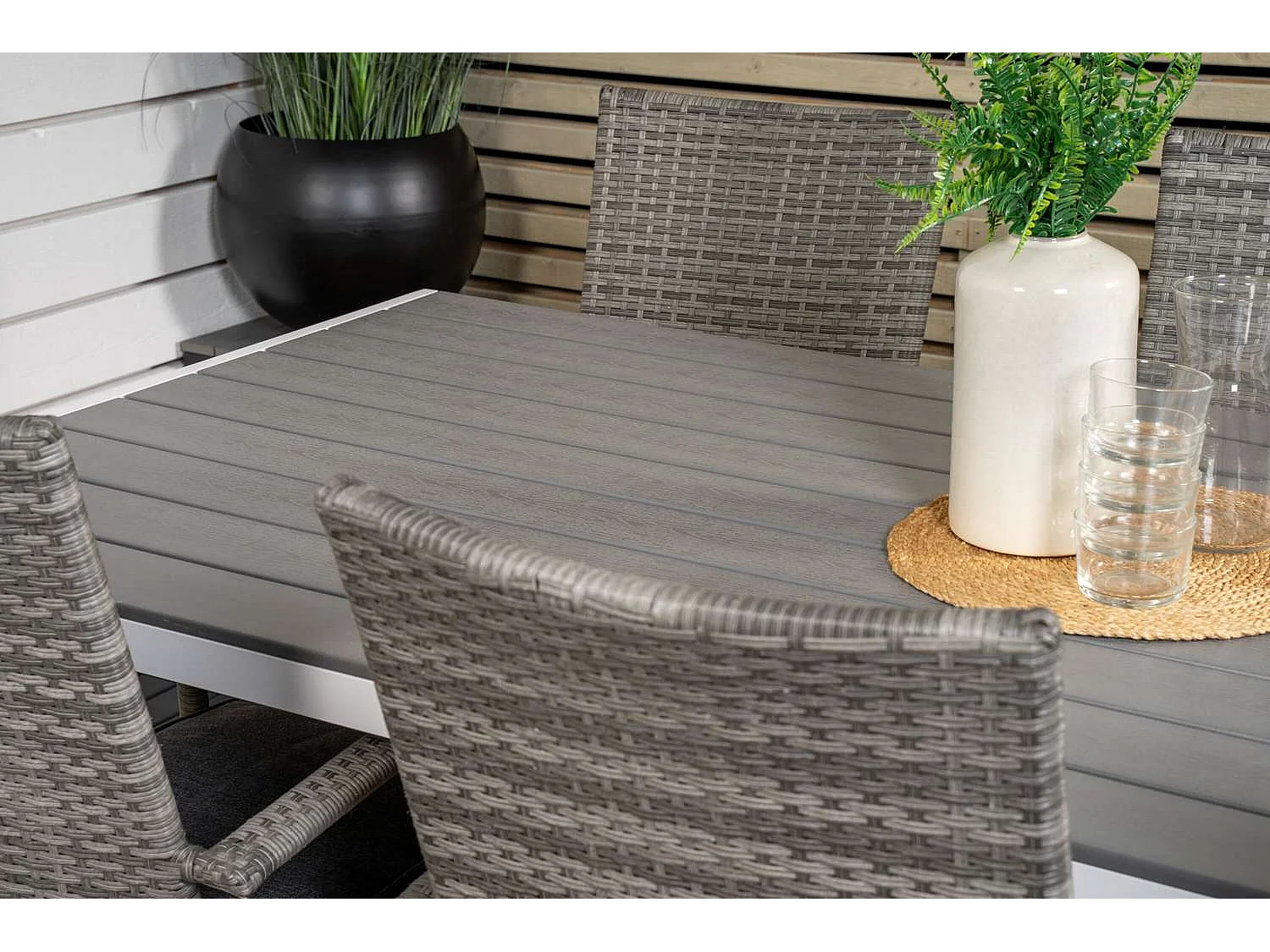 Module Canapé de Jardin "Copacabana" 74cm Marron