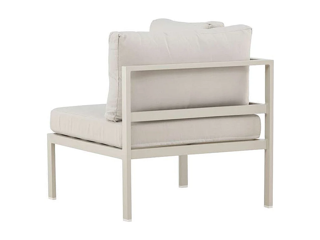 Module Canapé d'Angle de Jardin "Copacabana" 74cm Beige