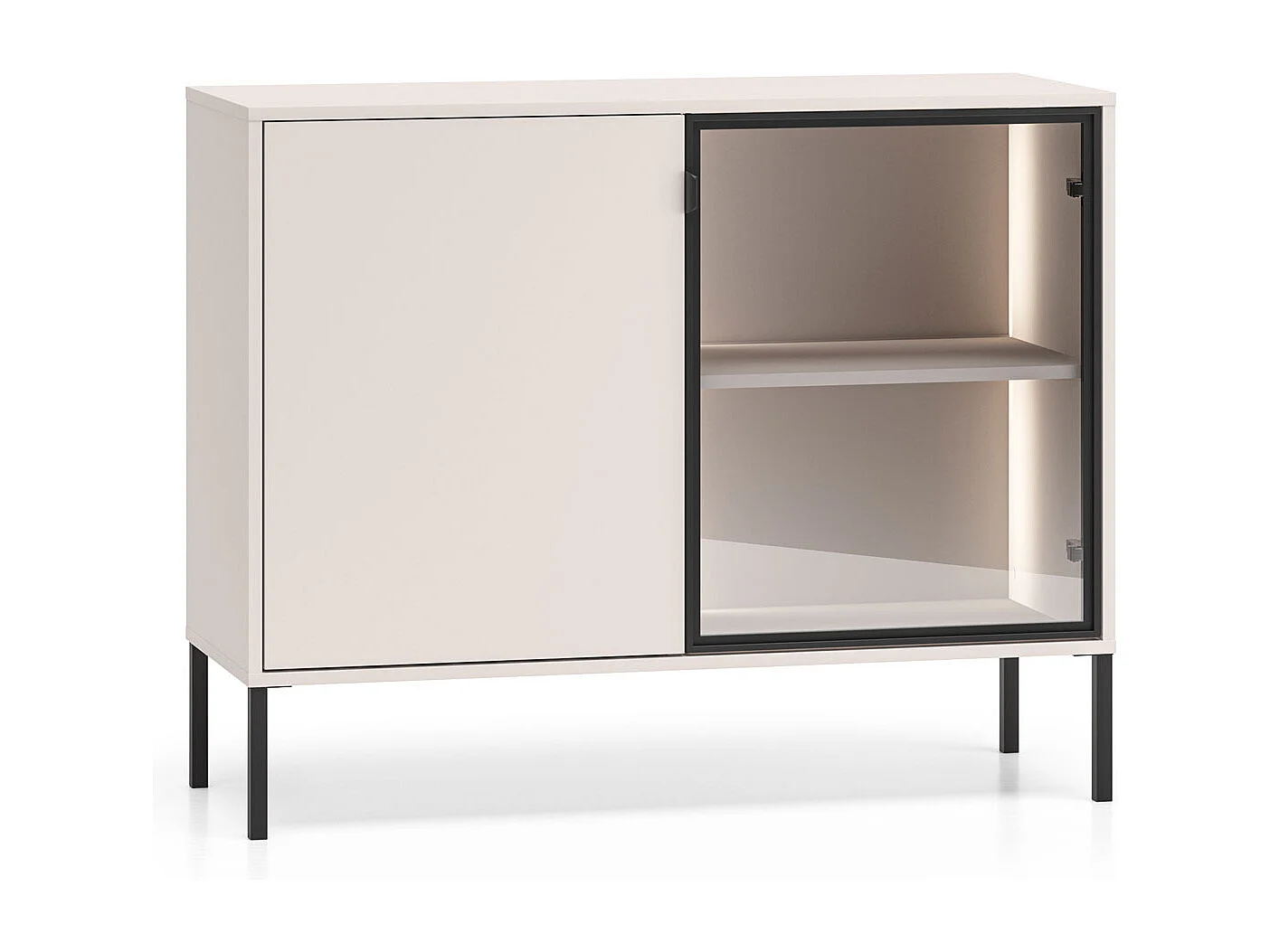 BUFFET Barnee cachemire 107 / 40 / 86 cm