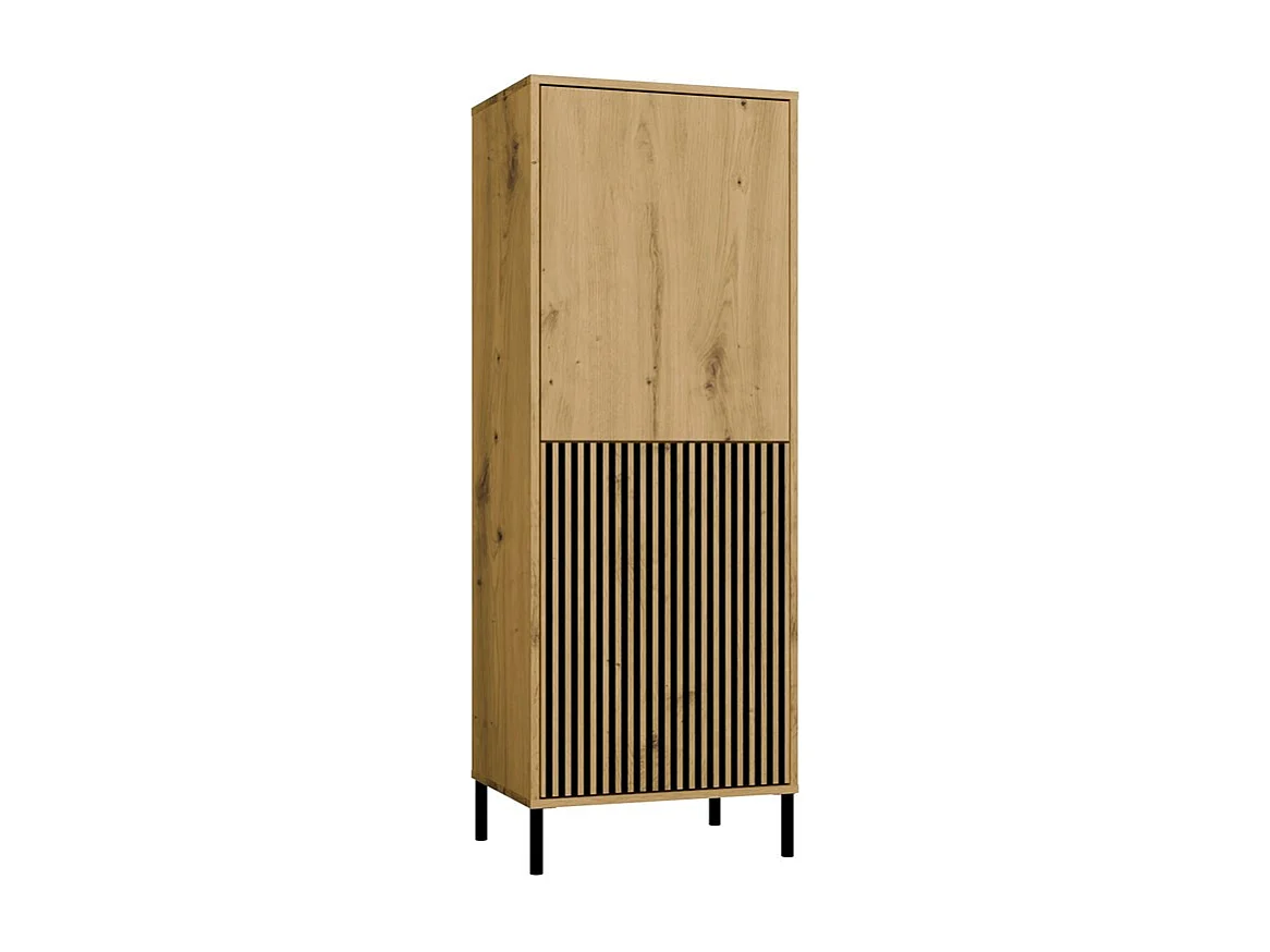 Buffet haut, chêne Artisan, 53,5 x 147,5 x 40 cm