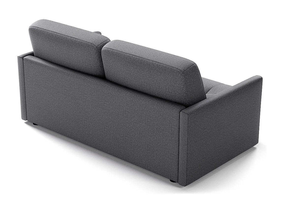 Schlafsofa 3-Sitzer mit Express-Öffnung in Stoff L175 cm - COSENZA