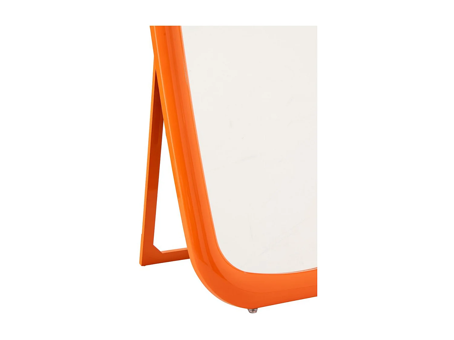 Miroir sur Pied Design "Dewey" 180cm Orange