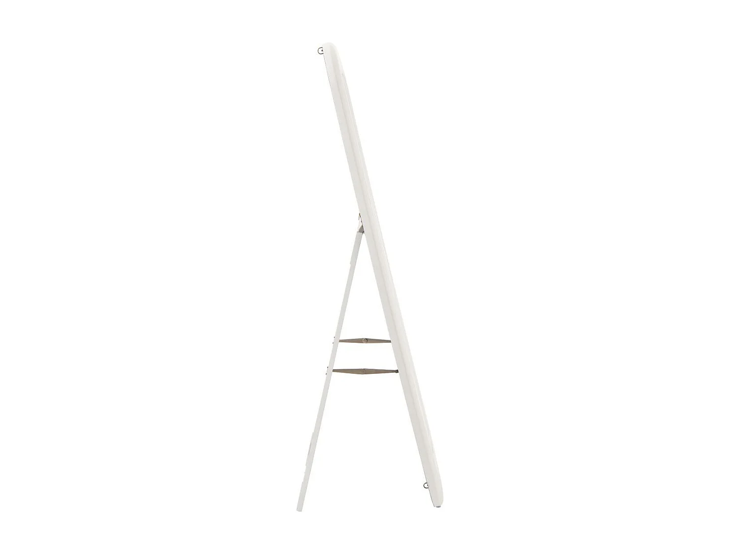 Miroir sur Pied Design "Dewey" 180cm Blanc