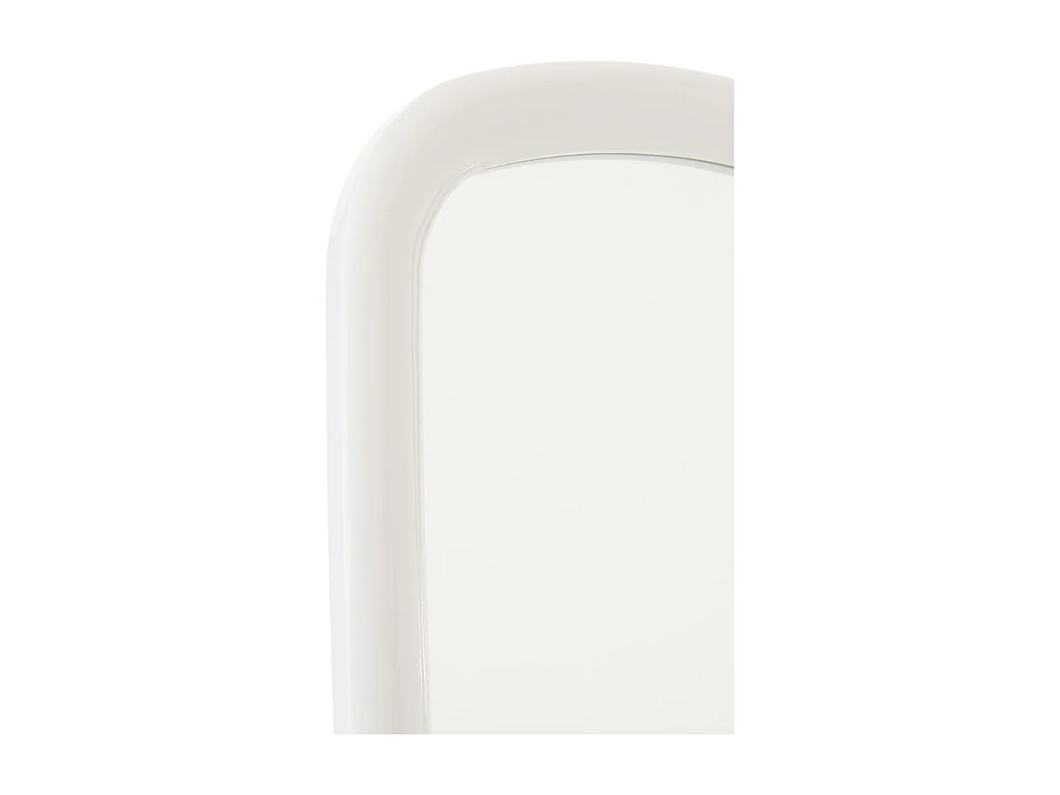 Miroir sur Pied Design "Dewey" 180cm Blanc