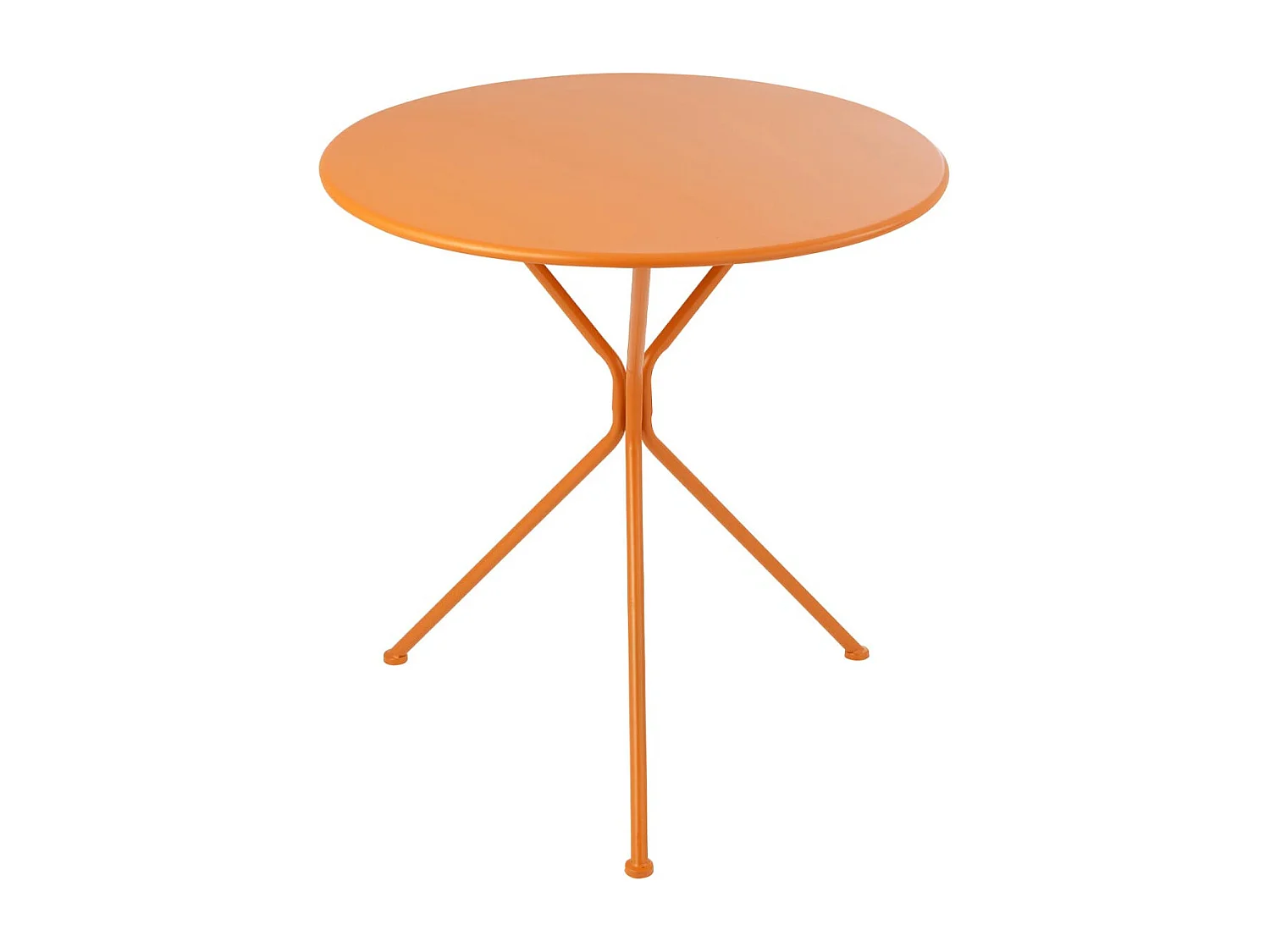 Table de Jardin en Métal "Tripod" 72cm Orange