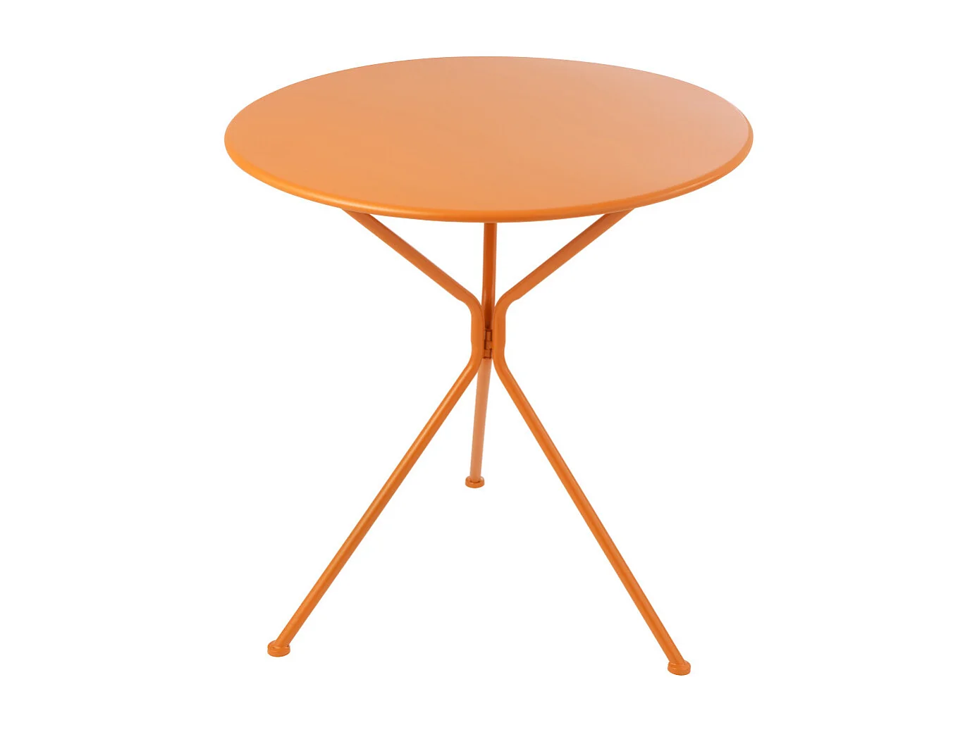 Table de Jardin en Métal "Tripod" 72cm Orange