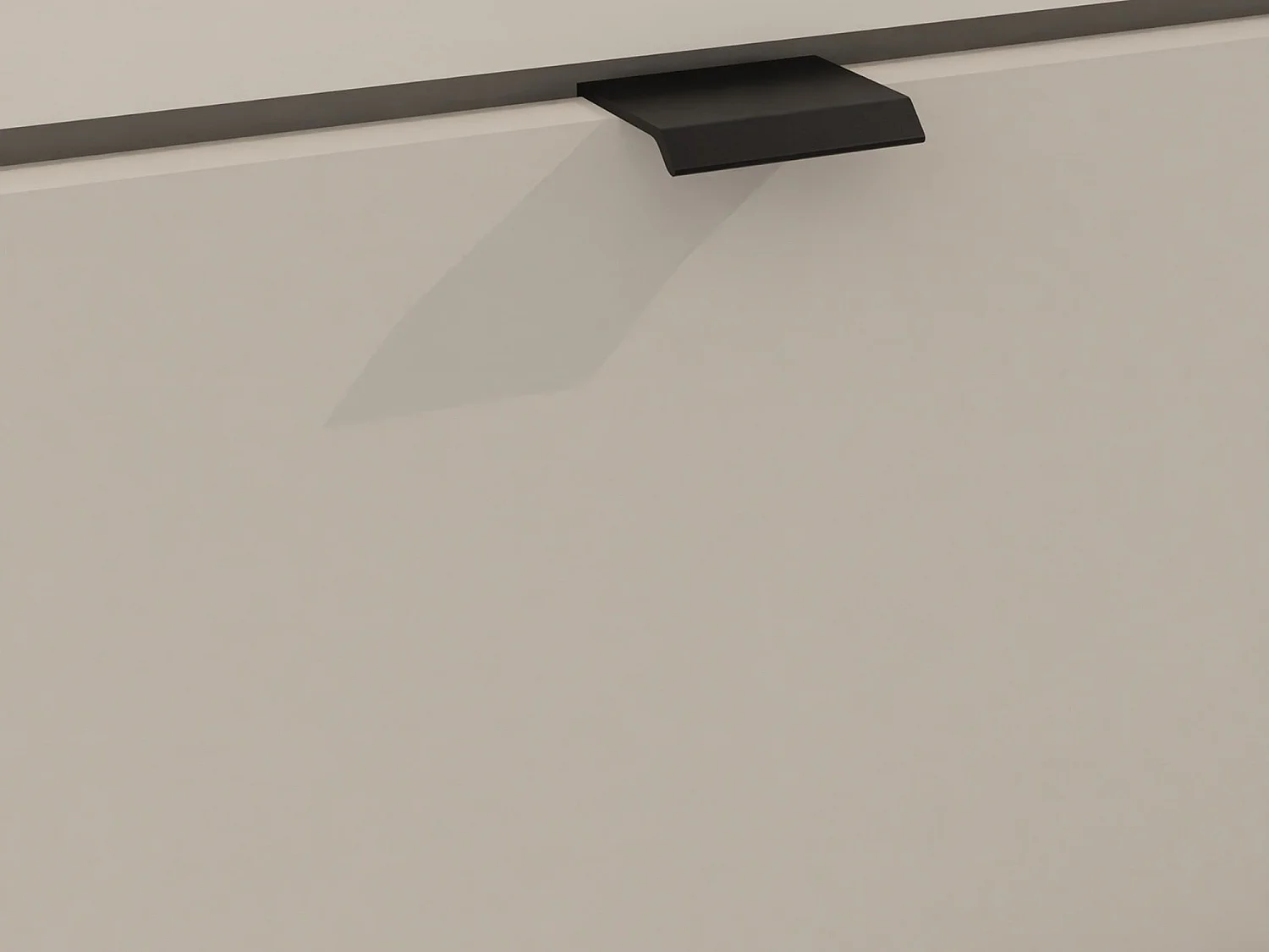 Bathroom Vanity Unit 600mm Beige Wall Cabinet Floating 2 Drawer Cashmere Storage Dalia