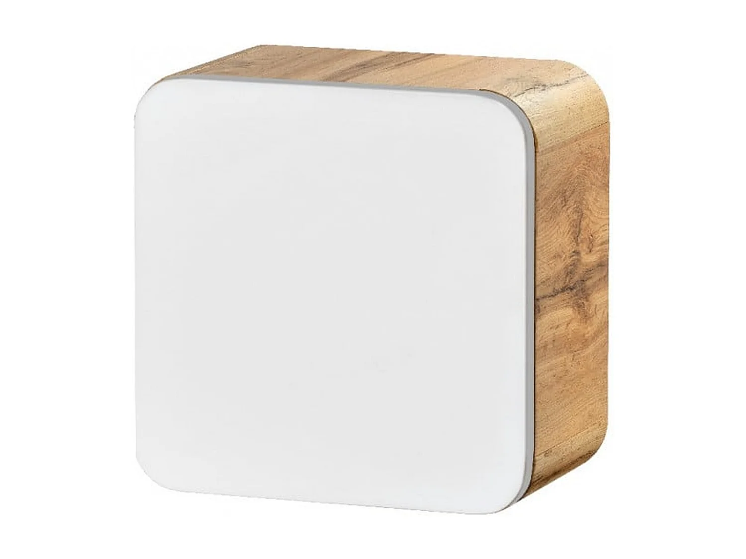 Small Bathroom Cabinet Wall Mounted Storage Cube Unit Cupboard Floating Square Cubby White Gloss Oak Aruba