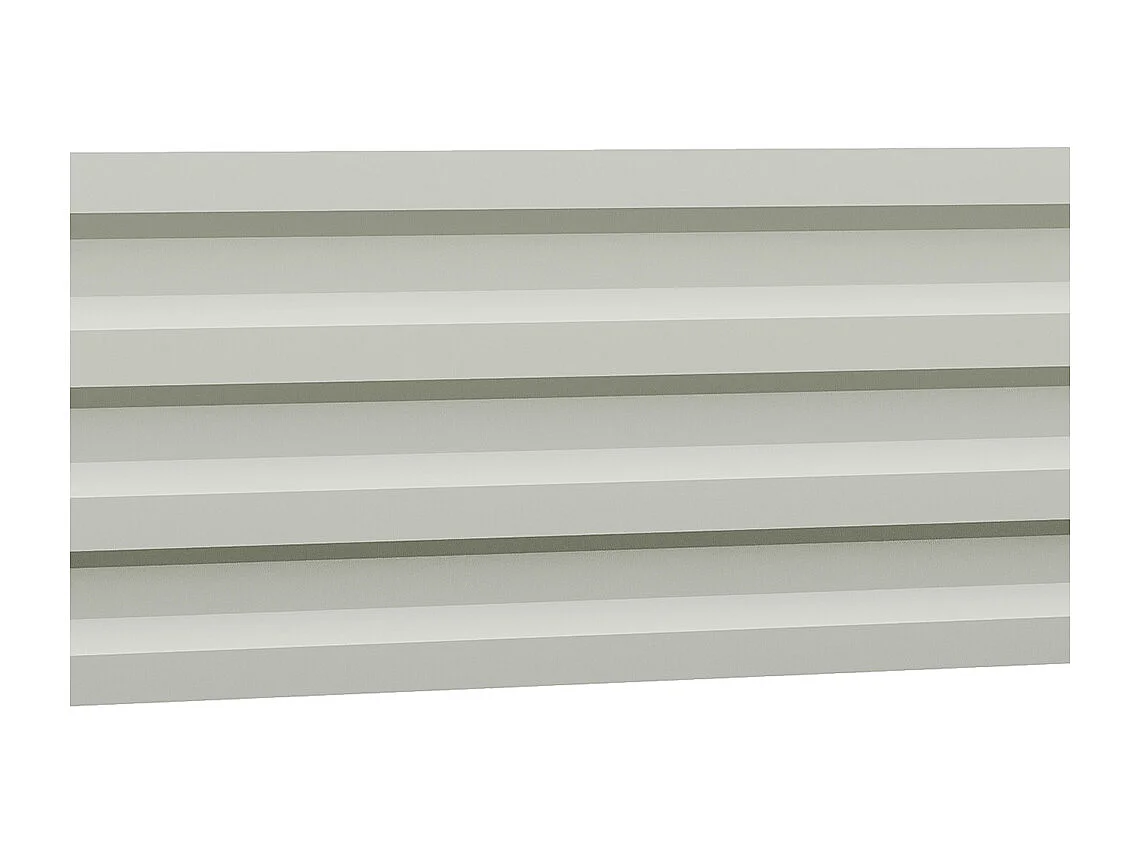 Grey Galvanised Steel Rectangular Raised Garden Bed - 120 x 90cm
