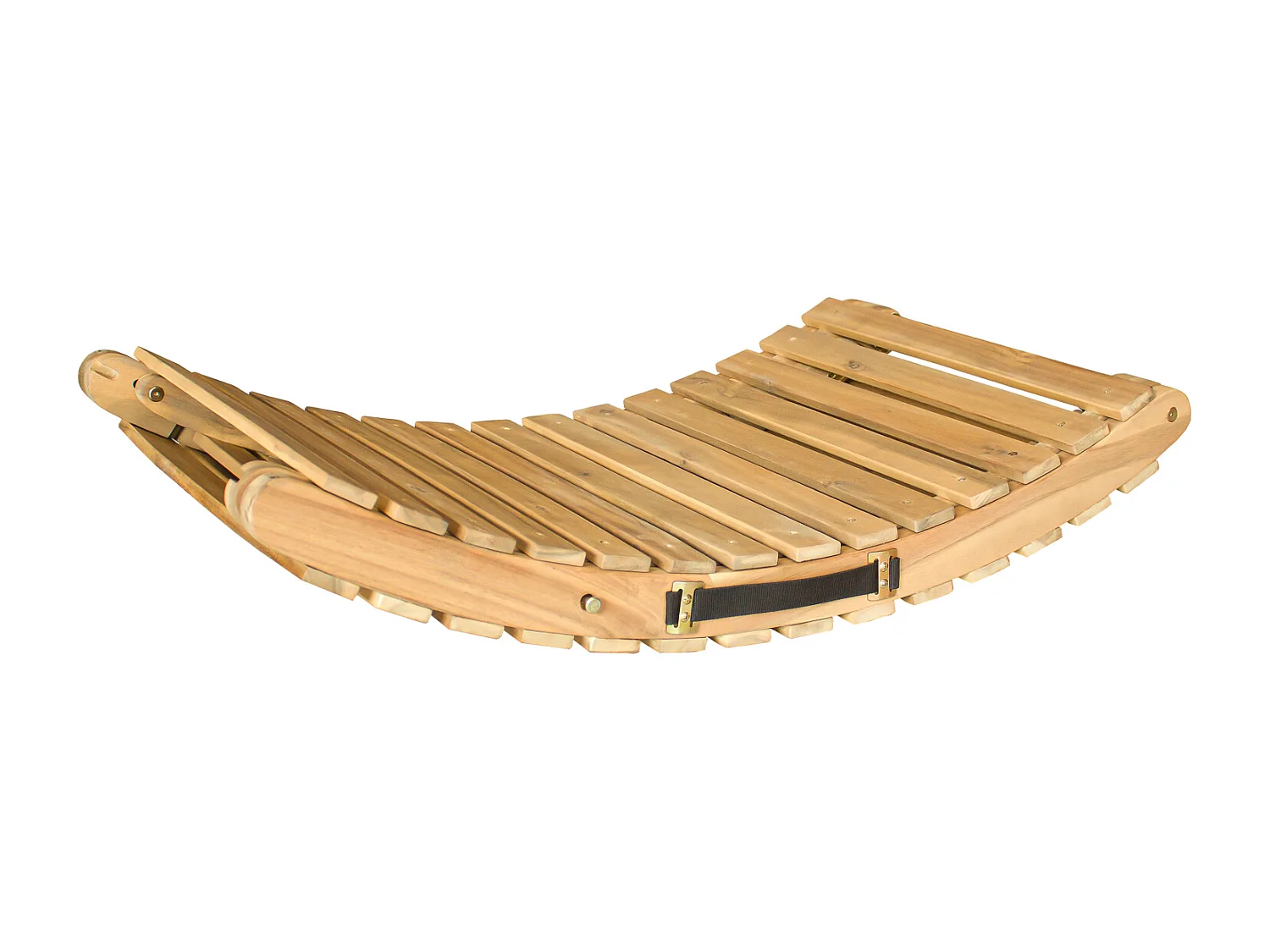 Lettino pieghevole in acacia KOMODO
