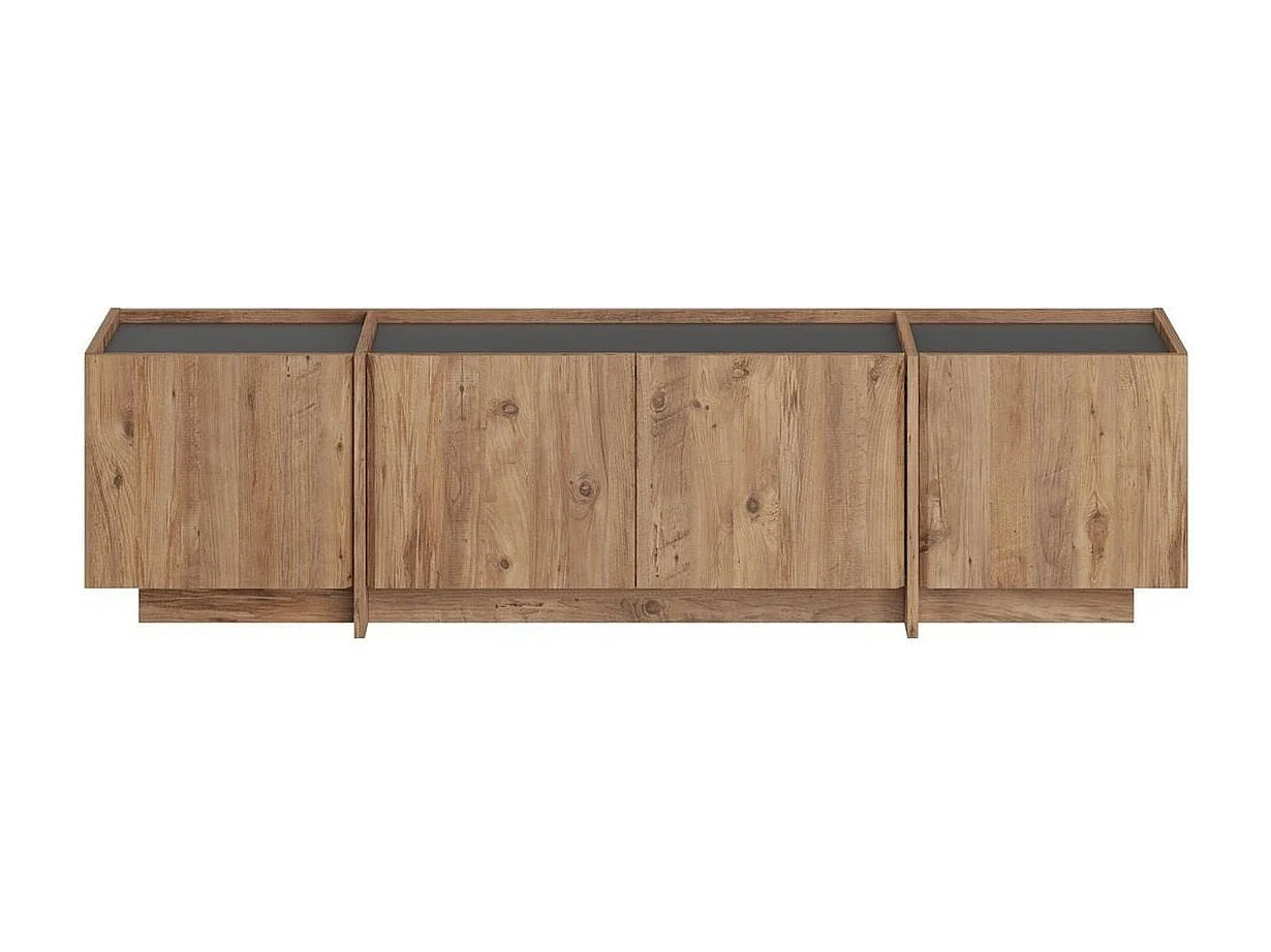 Meuble TV 4 portes L180 cm - ARVEN
