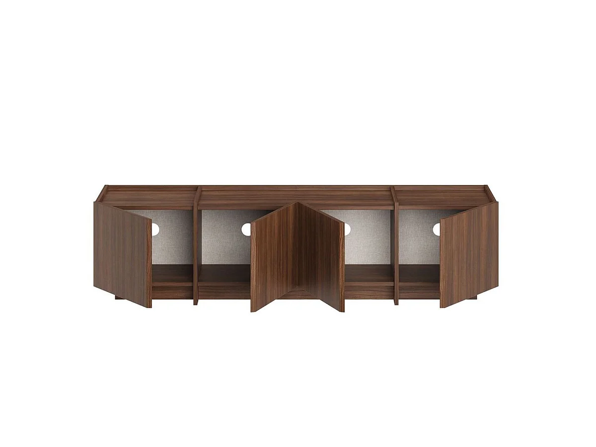 Meuble TV 4 portes L180 cm - ARVEN